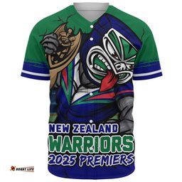 Amazing Aussie New Zealand Warriors Unleash Power In The Ultimate Battle Baseball Shirt