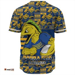 Amazing Aussie Parramatta Eels Champion���s Pride Comic Style Baseball Shirt