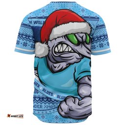 Amazing Aussie New South Wales Blues Ugly Knit Style For Christmas Game Fans Baseball Shirt