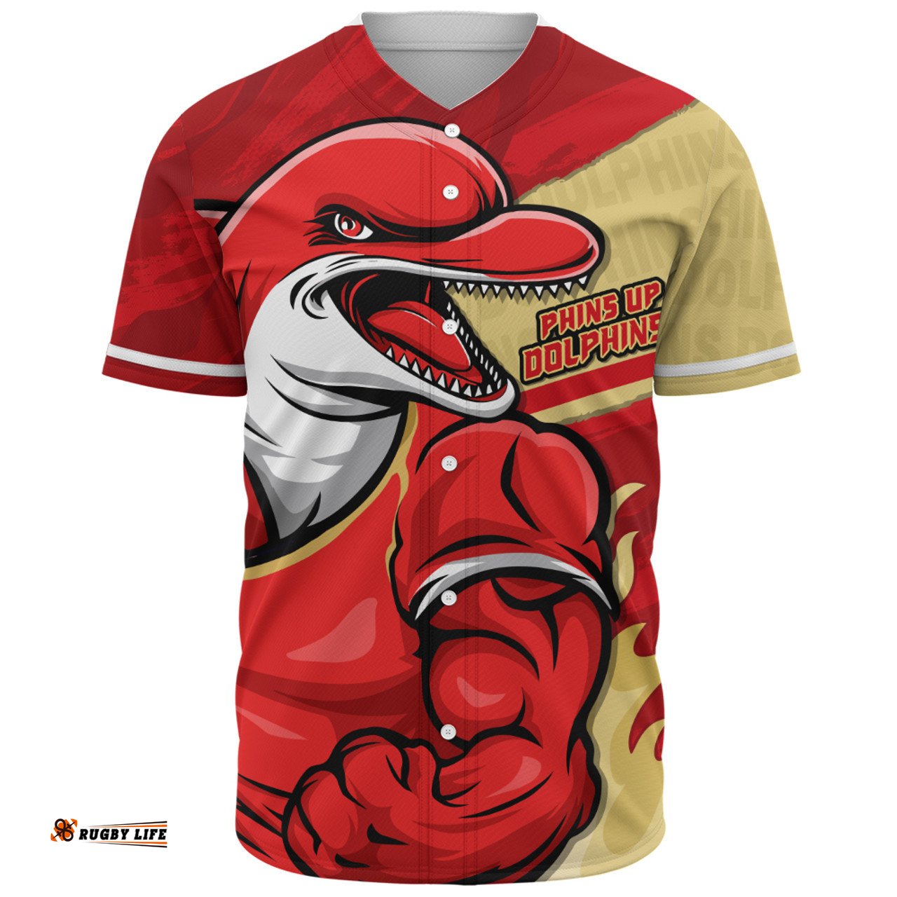 Amazing Aussie Redcliffe Dolphins Defend The Pride Baseball Shirt