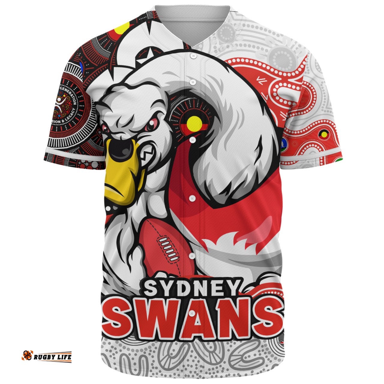 Amazing Aussie Sydney Swans NAIDOC Spirit Of Country Baseball Shirt