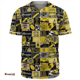Amazing Aussie Richmond Legacy Of The Pride Comic Style Baseball Shirt