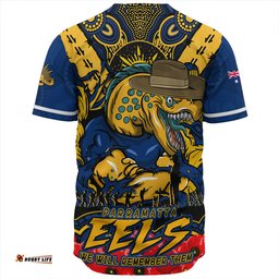 Amazing Aussie Parramatta Eels Ripped Legacy Of The Game The ANZAC Spirit Lives On Baseball Shirt
