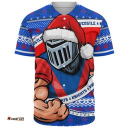 Amazing Aussie Newcastle Knights Ugly Knit Style For Christmas Game Fans Baseball Shirt