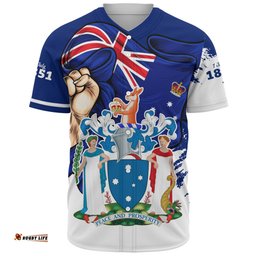 Amazing Aussie Victoria Power Pride And Heritage Crest Baseball Shirt