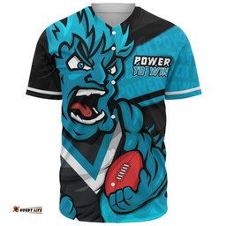 Amazing Aussie Port Adelaide Defend The Pride Baseball Shirt