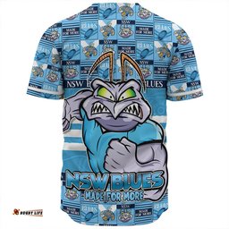 Amazing Aussie New South Wales Blues Champion���s Pride Comic Style Baseball Shirt