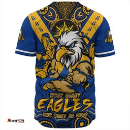 Amazing Aussie West Coast Eagles Ripped Legacy of the Game Baseball Shirt