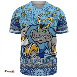 Amazing Aussie New South Wales Cockroaches Custom Custom With Aboriginal Inspired Style Of Dot Painting Patterns  Baseball Shirt