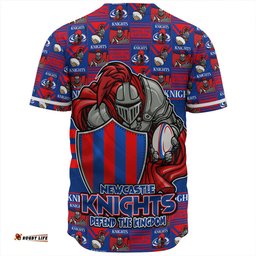 Amazing Aussie Newcastle Knights Champion���s Pride Comic Style Baseball Shirt