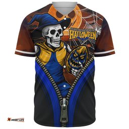 Amazing Aussie West Coast Eagles Halloween Night Reaper Zipper Baseball Shirt