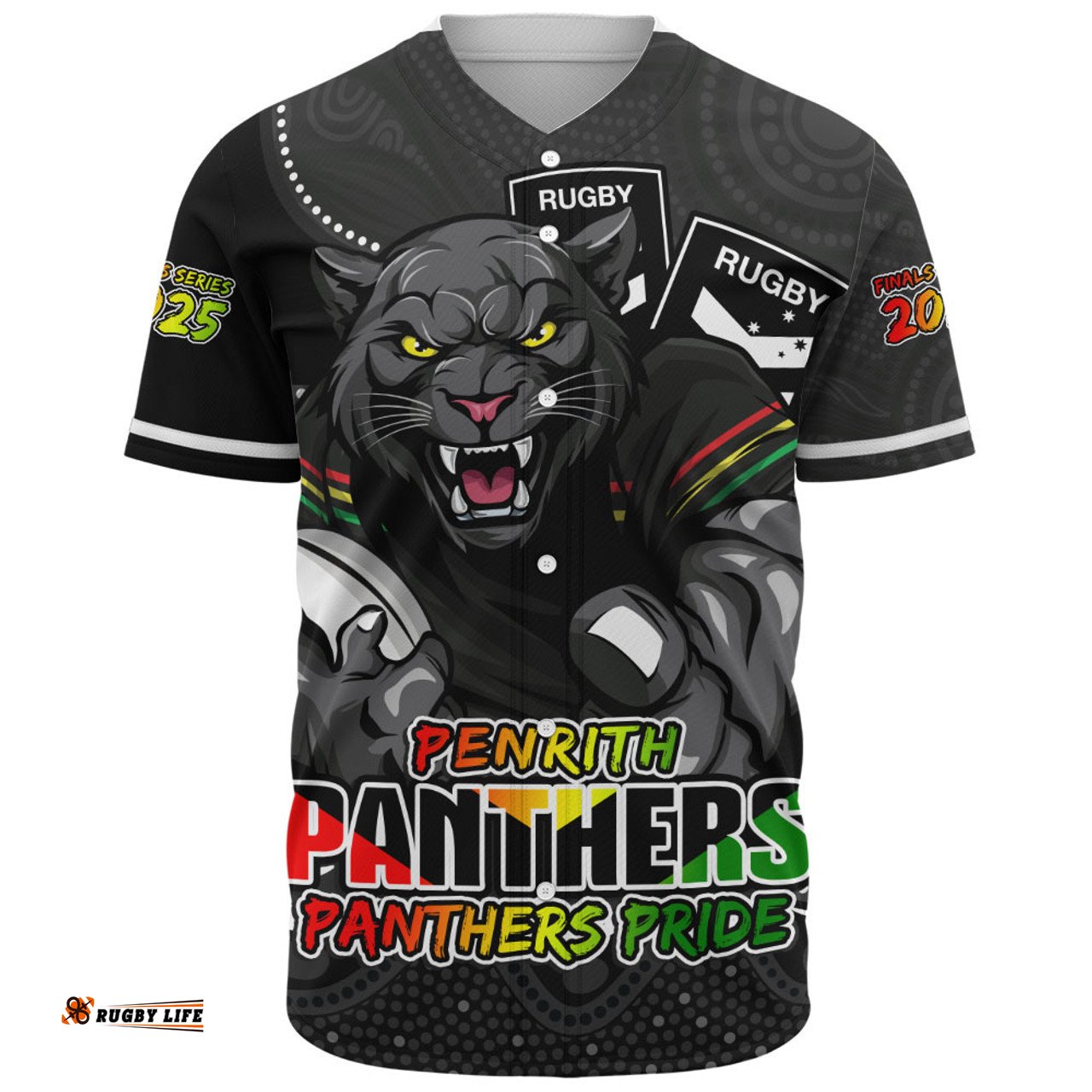 Amazing Aussie Penrith Panthers Battle For Glory Rugby Finals Edition Baseball Shirt
