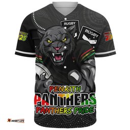 Amazing Aussie Penrith Panthers Battle For Glory Rugby Finals Edition Baseball Shirt