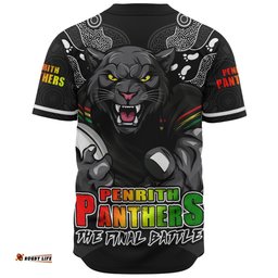 Amazing Aussie Penrith Panthers Final Clash Battle Edition Baseball Shirt