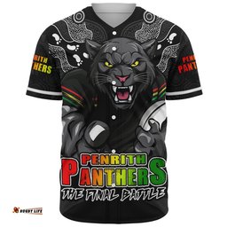 Amazing Aussie Penrith Panthers Final Clash Battle Edition Baseball Shirt