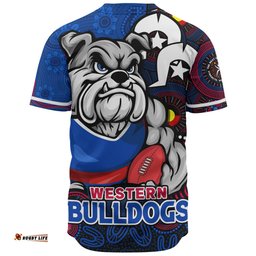 Amazing Aussie Western Bulldogs NAIDOC Spirit Of Country Baseball Shirt