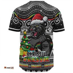 Amazing Aussie Penrith Panthers Aussie Ugly Christmas For Die Hard Fan Supporters Baseball Shirt