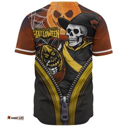 Amazing Aussie Richmond Halloween Night Reaper Zipper Baseball Shirt