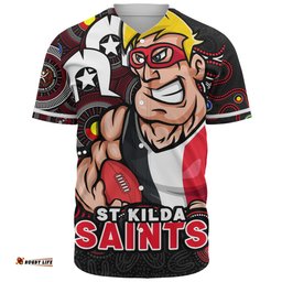 Amazing Aussie St Kilda NAIDOC Spirit Of Country Baseball Shirt