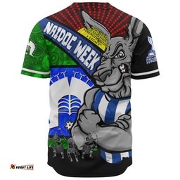 Amazing Aussie North Melbourne NAIDOC Week Pride Edition Baseball Shirt