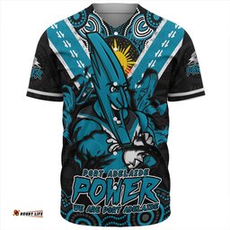 Amazing Aussie Port Adelaide Ripped Legacy Of The Game Baseball Shirt