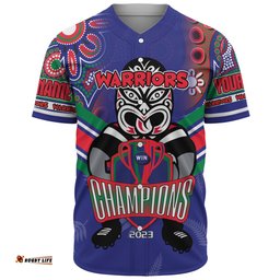 New Zealand Warriors Sport Baseball Shirt - Custom Talent Win Games But Teamwork And Intelligence Win Championships With Aboriginal Style