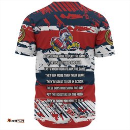 Sydney Roosters Baseball Shirt - Theme Song Inspired