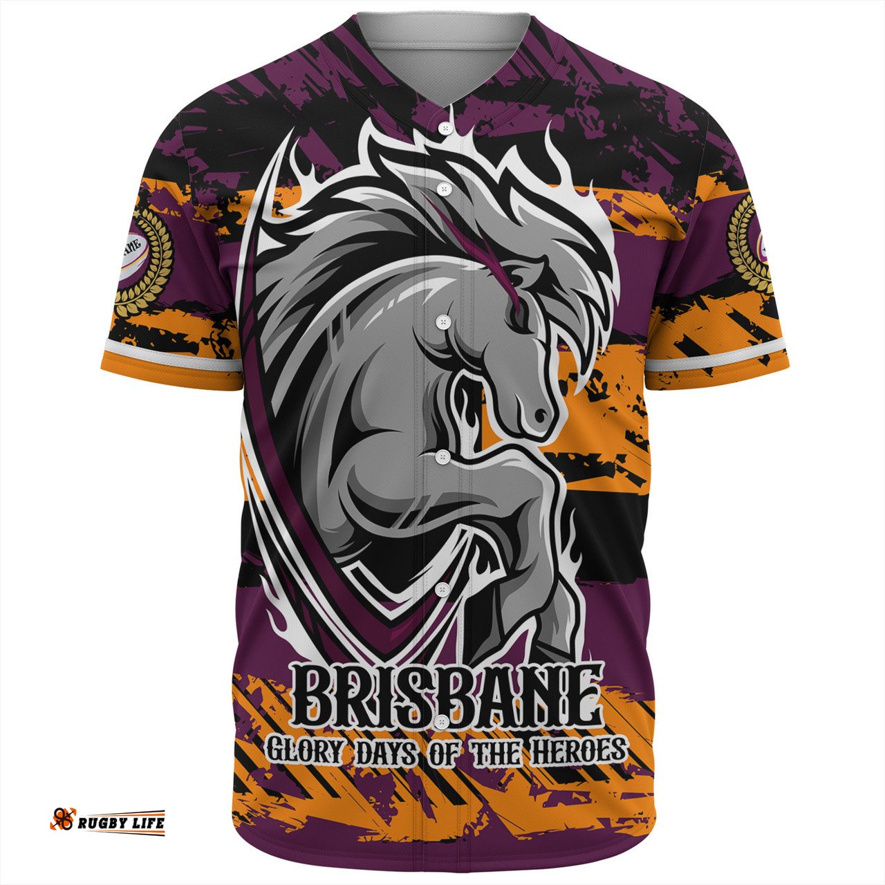 Canberra Raiders Baseball Shirt - Theme Song Inspired