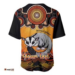 Personalised Australia Gemini Sugar Gilder Zodiac Baseball Jersey Shirt Auz Astrology Aboriginal Red