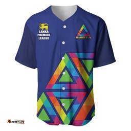 Dambulla Cricket Baseball Jersey Shirt Lanka League Go Dambulla