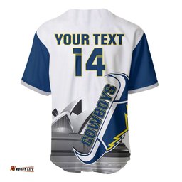 Custom Australia Day Cowboys Baseball Jersey Shirt NRL 2024 Sydney Opera House With Map