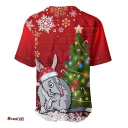 Australia Christmas Baseball Jersey Shirt Aussie Bilby Santa Merry Xmas