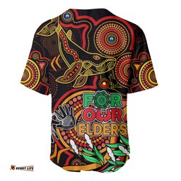 Dolphins Rugby Aboriginal Art Baseball Jersey Shirt NAIDOC Indigenous Tribal