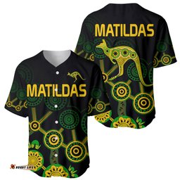 Australia Soccer Baseball Jersey Shirt Matildas World Cup With Kangaroo