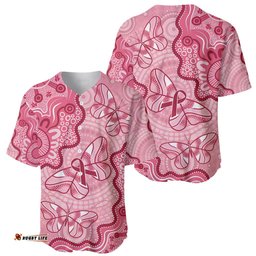 Australia Indigenous Mother's Day Baseball Jersey Shirt Breast Cancer Survivor