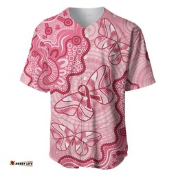 Australia Indigenous Mother's Day Baseball Jersey Shirt Breast Cancer Survivor