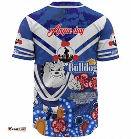 Australia City of Canterbury Bankstown Anzac Day Custom Baseball Jersey Shirt Bulldogs Anzac Quotes Shirt 09