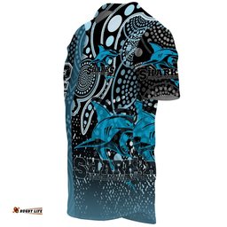 Clothing Cronulla Sutherland Sharks Sporty Style Baseball Jersey Shirts