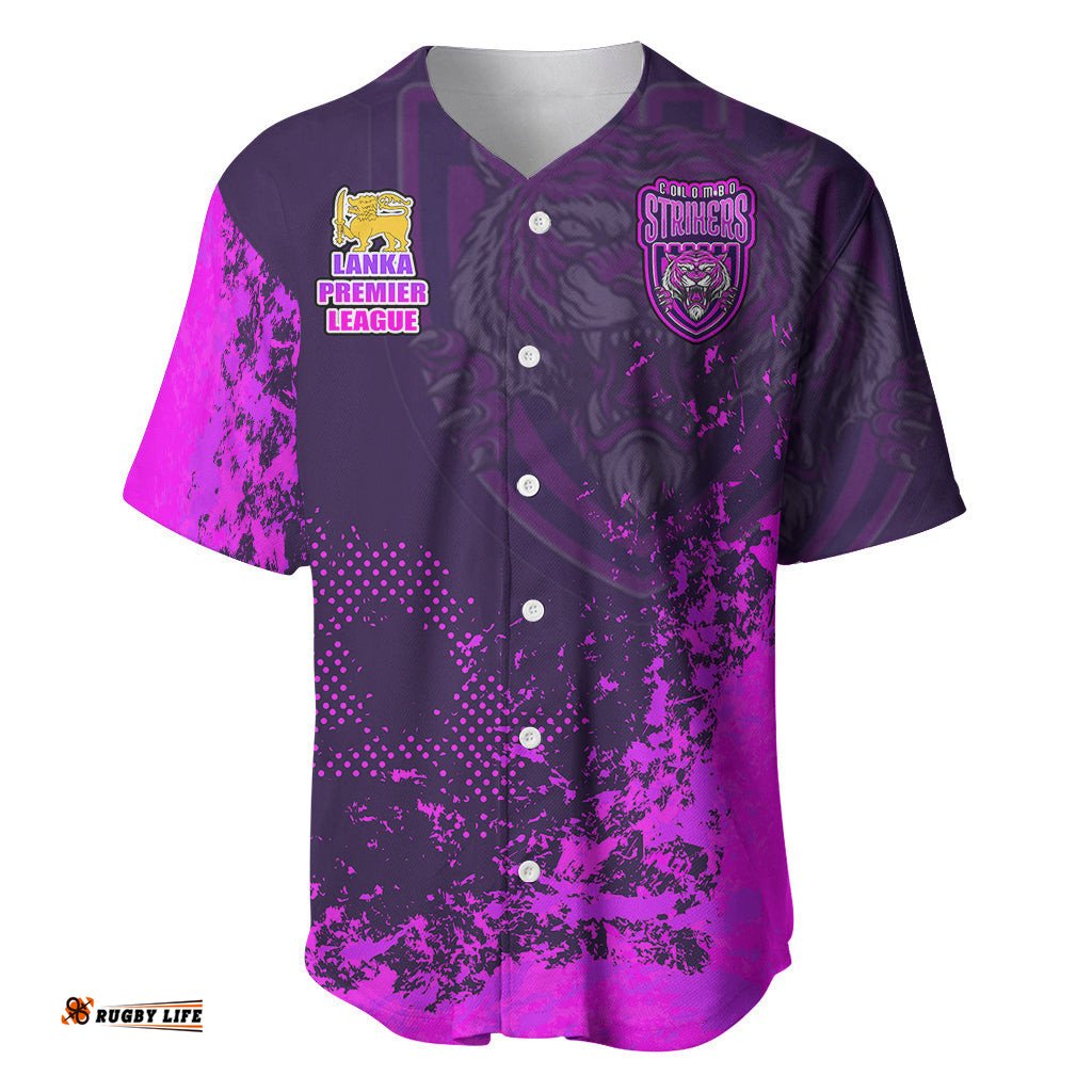 Custom Colombo Cricket Baseball Jersey Shirt Lanka League