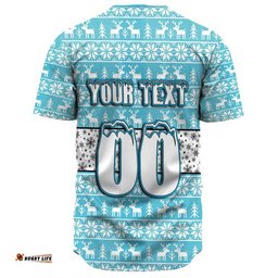 Custom Clothing Cronulla Sutherland Sharks Aboriginal Tattoo Baseball Jersey Shirts