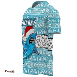 Clothing Cronulla Sutherland Sharks Christmas Baseball Jersey Shirts