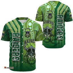 Clothing Canberra Raiders Sporty Style Baseball Jersey Shirts