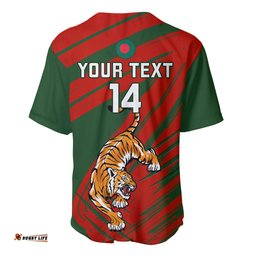 Personalised Bangladesh Cricket Baseball Jersey Shirt Go Champions World Cup