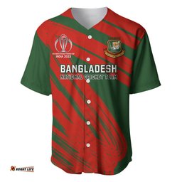 Personalised Bangladesh Cricket Baseball Jersey Shirt Go Champions World Cup