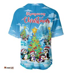 Its Penguin ing To Look A Lot Like Christmas Baseball Jersey Shirt