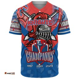 Newcastle Knights Sport Baseball Shirt - Custom Talent Win Games But Teamwork And Intelligence Win Championships With Aboriginal Style