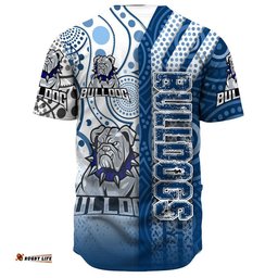 Clothing Canterbury Bankstown Bulldogs Sporty Style Baseball Jersey Shirts