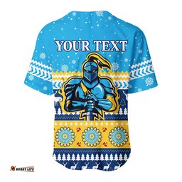 Custom Personalised Titans Baseball Jersey Shirt Christmas Gold Coast
