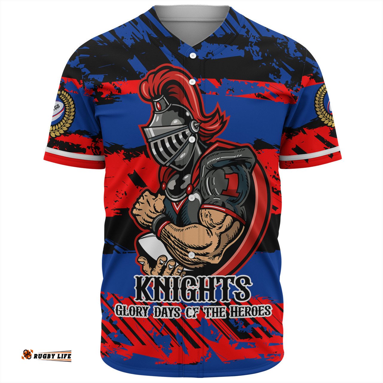 Newcastle Knights Sport Baseball Shirt - Theme Song Inspired