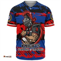 Newcastle Knights Sport Baseball Shirt - Theme Song Inspired